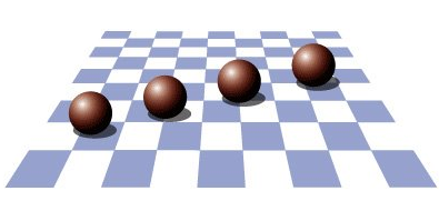 Balls with shadows